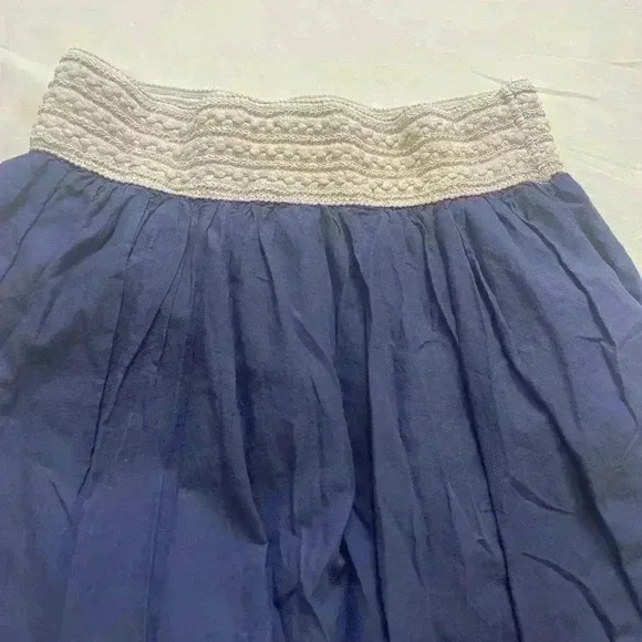 Metro Wear Embroidered Women’s Size Small Pull On Skirt Blue - Picture 4 of 9